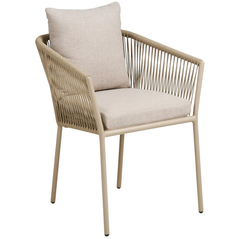 Salerno spisestol ute - sand | House Nordic