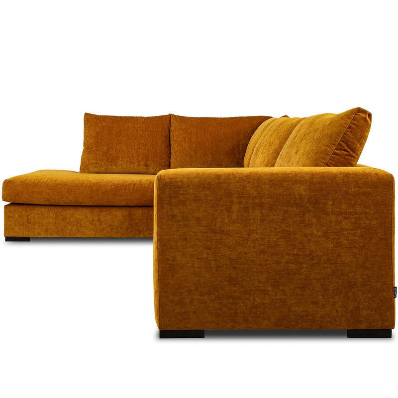 Chill Oppsett 2 Hjørnesofa m/ åpen ende Eros Velur 300x215