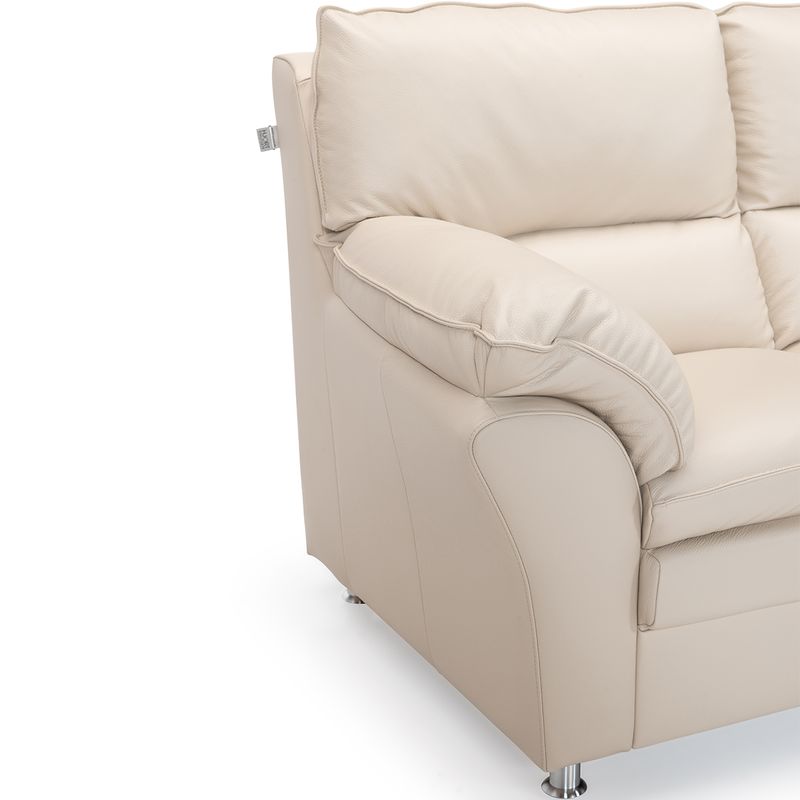Palma 2 Seter Ekte Skinnsofa 160 cm