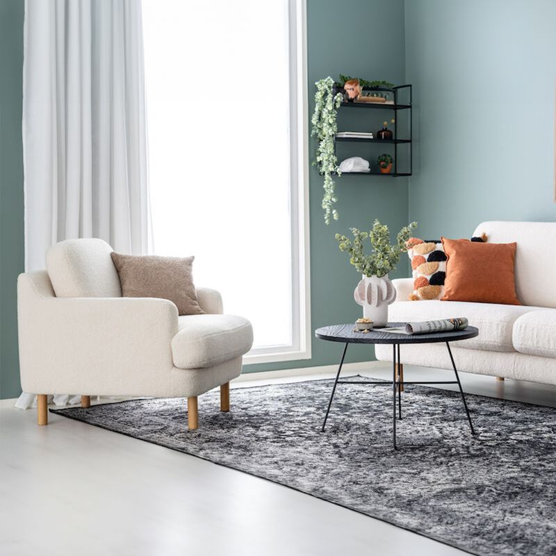 Lara 2,5 seter sofa | Bouclè Tekstil | 199cm