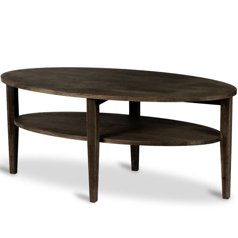 Milford Sofabord massiv heltre røkt eik 120x60x52