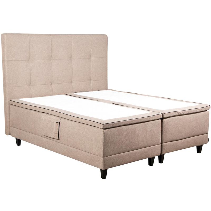 Dvale Delta 210x210 Regulerbar seng med Pulse Latex