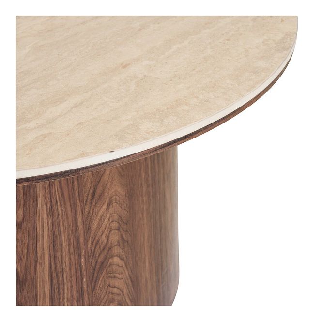 Hovedbilde Delphi sofabord Ø80 cm | keramisk bordplate