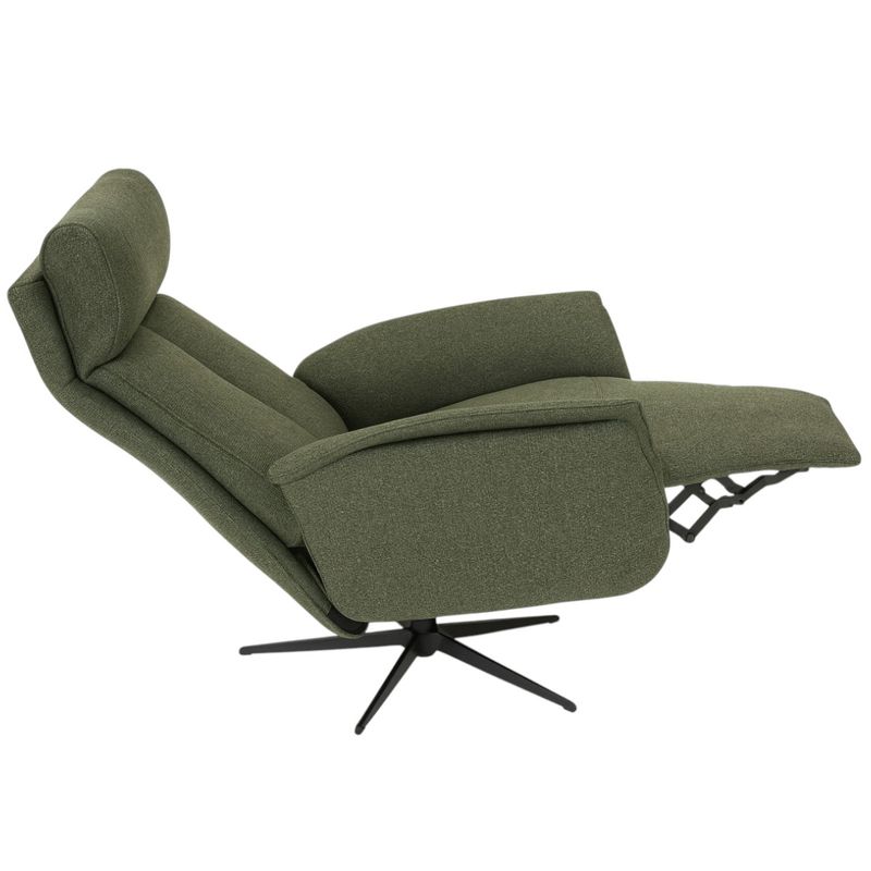 Comfort+ Recliner med integrert fothviler | Movie tekstil