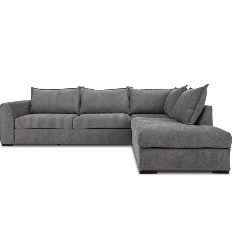Chill Oppsett 2 Hjørnesofa Storm tekstil 300x215 m/ åpen ende