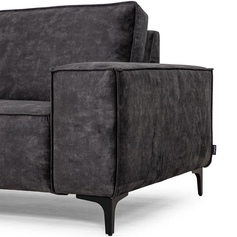Brussel Oppsett 3 Adore Fuji Tekstil Hjørnesofa 350x214 m/ åpen 