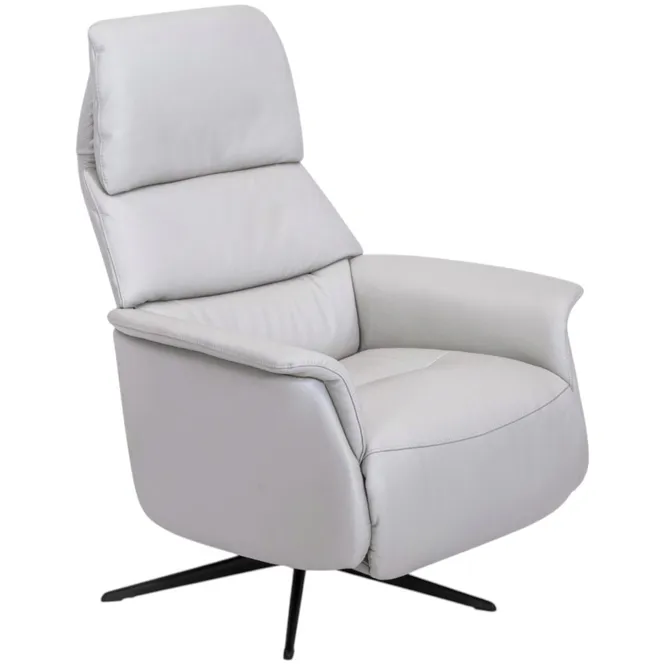 Hovedbilde Eon XL - Stor hvilestol i Soleda skinn med recliner og tilt