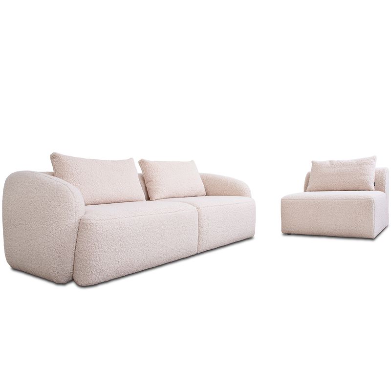 Sori 3,5 seter sofa 283 cm Alpine Bouclè