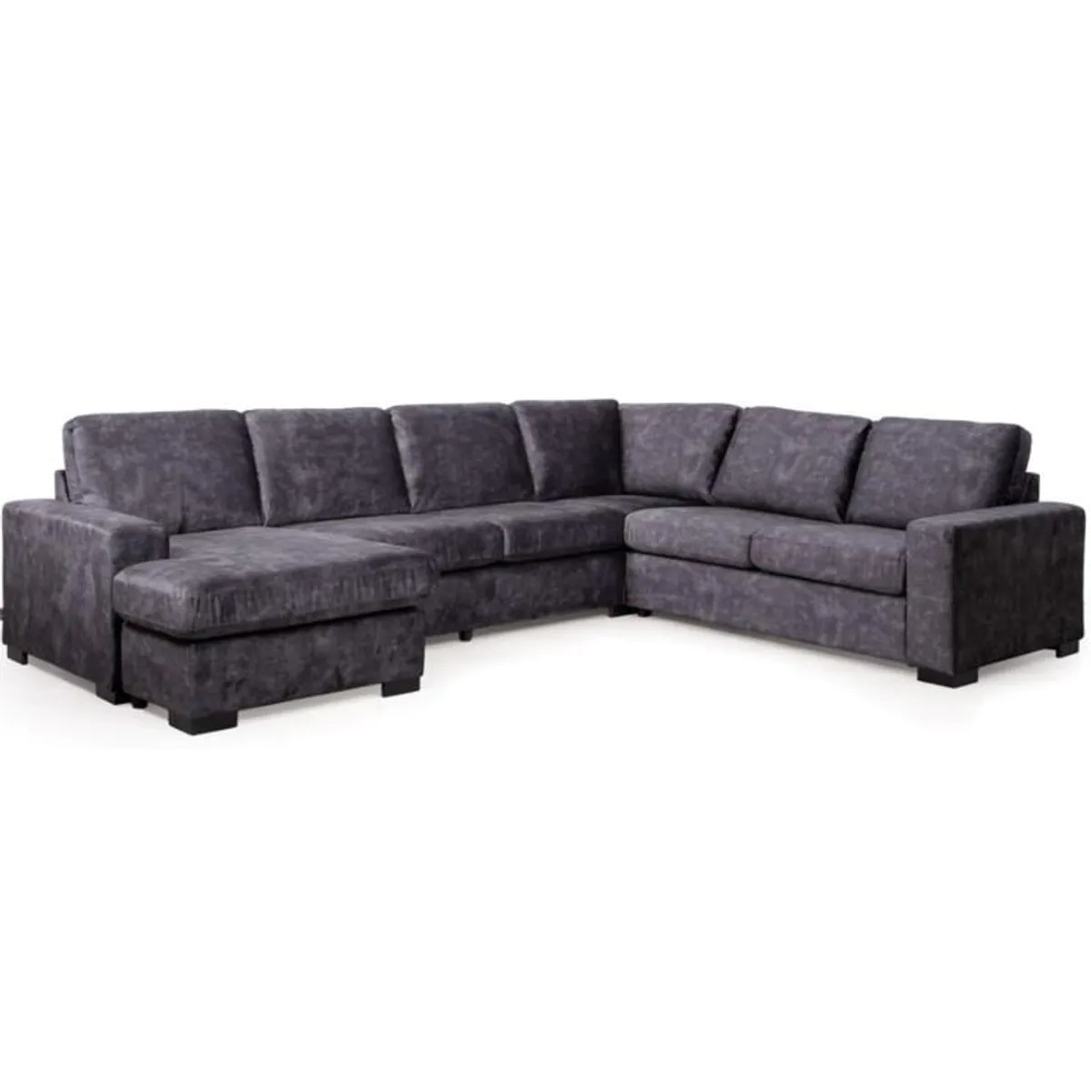 Manhattan U-sofa oppsett 4 320x250cm Adore Fuji velur-velg farge