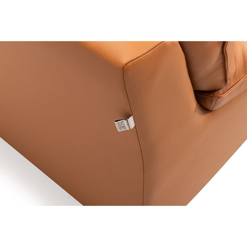 Palma 3 Seter Ekte Skinnsofa 215cm
