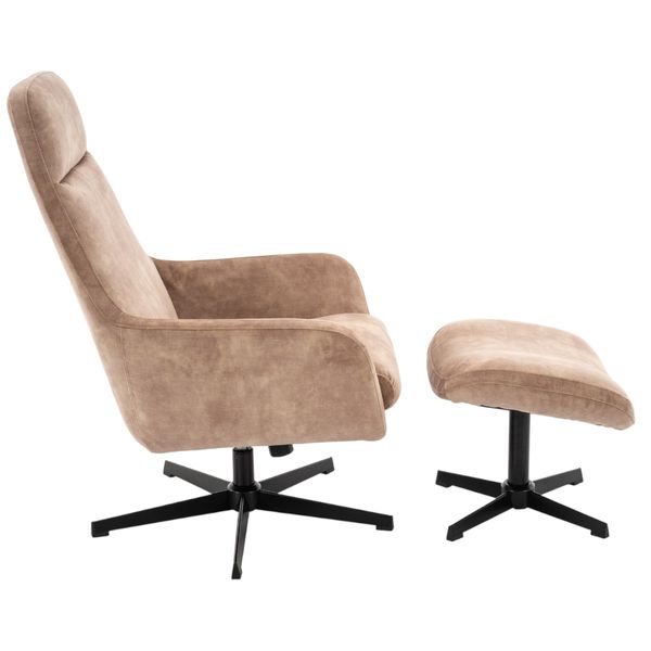 Hovedbilde Forma Sereno hvilestol med krakk – ...