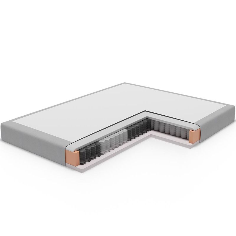 Dvale Kappa 150x200 vendbar madrass med 5 soner og latexstoppning