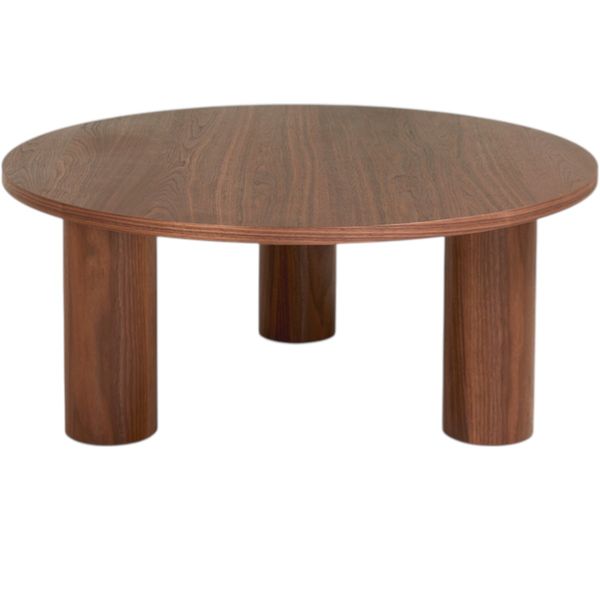 Hovedbilde Macala  Sofabord Valnøtt finer | D100 H41,7cm