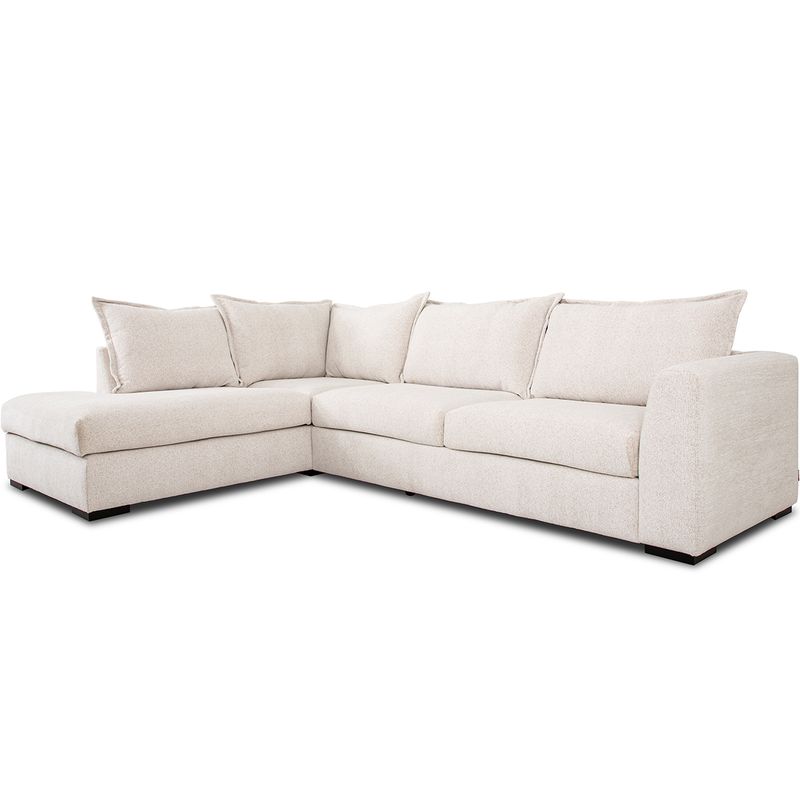 Chill Oppsett 2 Hjørnesofa Raven tekstil 300x215 m/ åpen ende