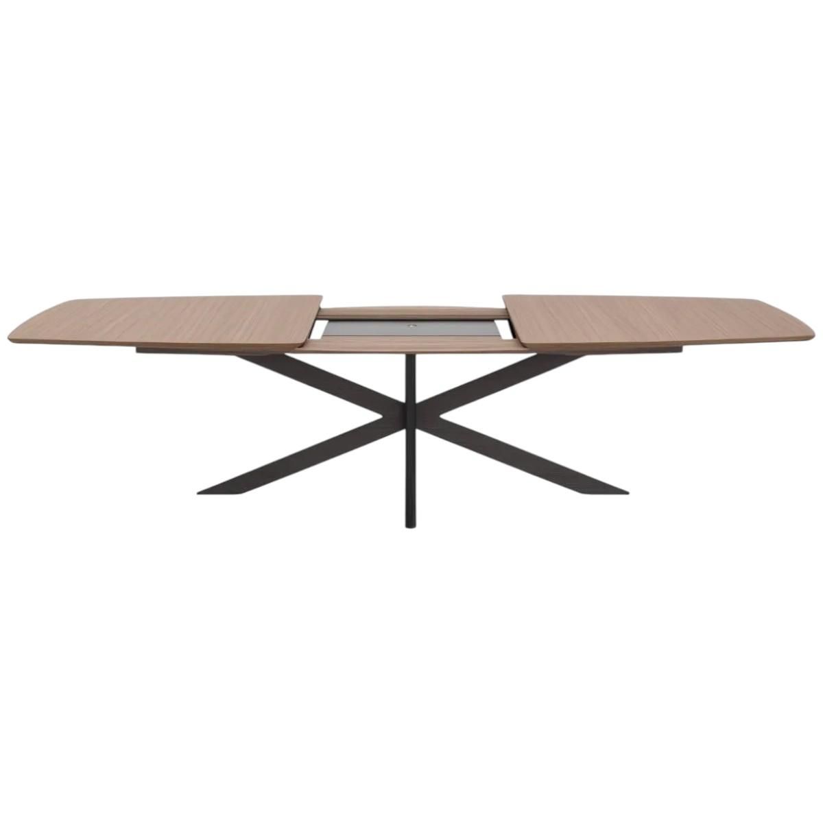 Vector spisebord i heltre eik med uttrekk - 230/300x110 | Skagen Studio