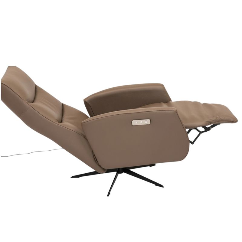 Grenen elektrisk  recliner med integrert fothviler | Soleda skinn | Limited Edition