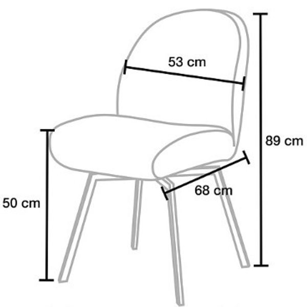Hovedbilde Lumi Spisestol med ergonomisk bevegelig rygg og ...