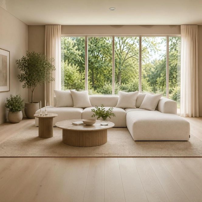 Hovedbilde Boxit modulsofa med åpen ende 297x210 cm