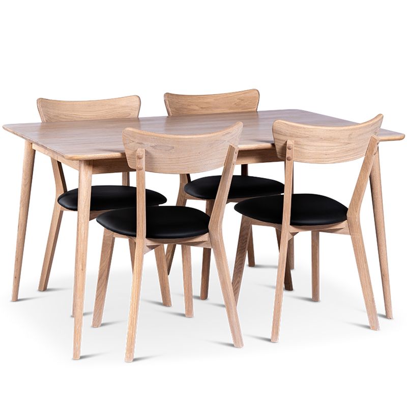 Odense Heltre Spisebord hvitoljet eik 140x90