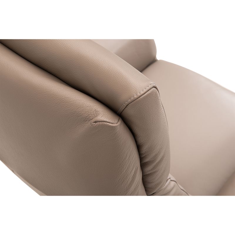 Dennis Recliner med integrert fothviler | Adore velur