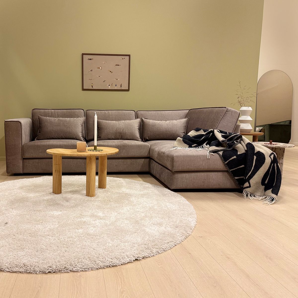 Orlando 3NFC Hjørnesofa 265x182cm Vogue Tekstil