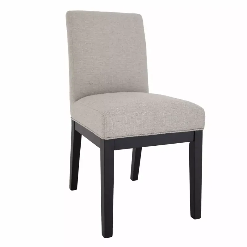 Shetland Spisestol uten armlene Beige med sorte treben