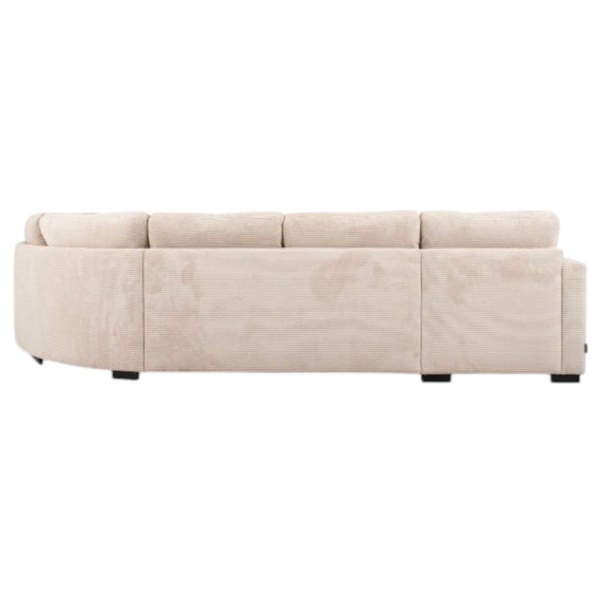 Arizona U-hjørnesofa 335x262cm Lincoln cordfløyel