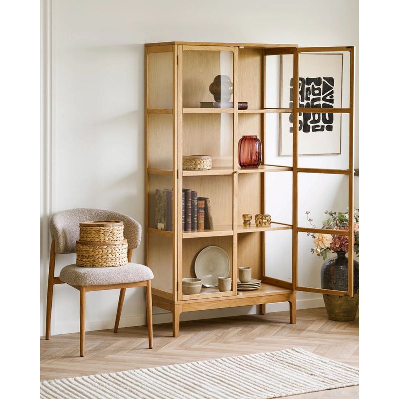 Cavi spisestol - sand / natur eik  look| House Nordic