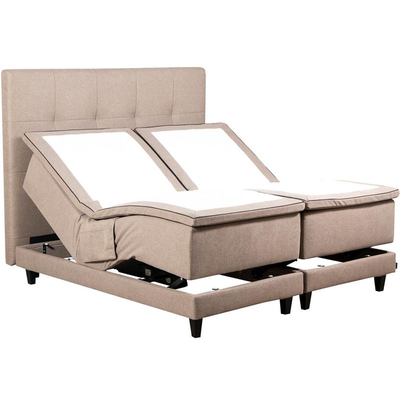 Dvale Delta 210x210 Regulerbar seng med Pulse Latex