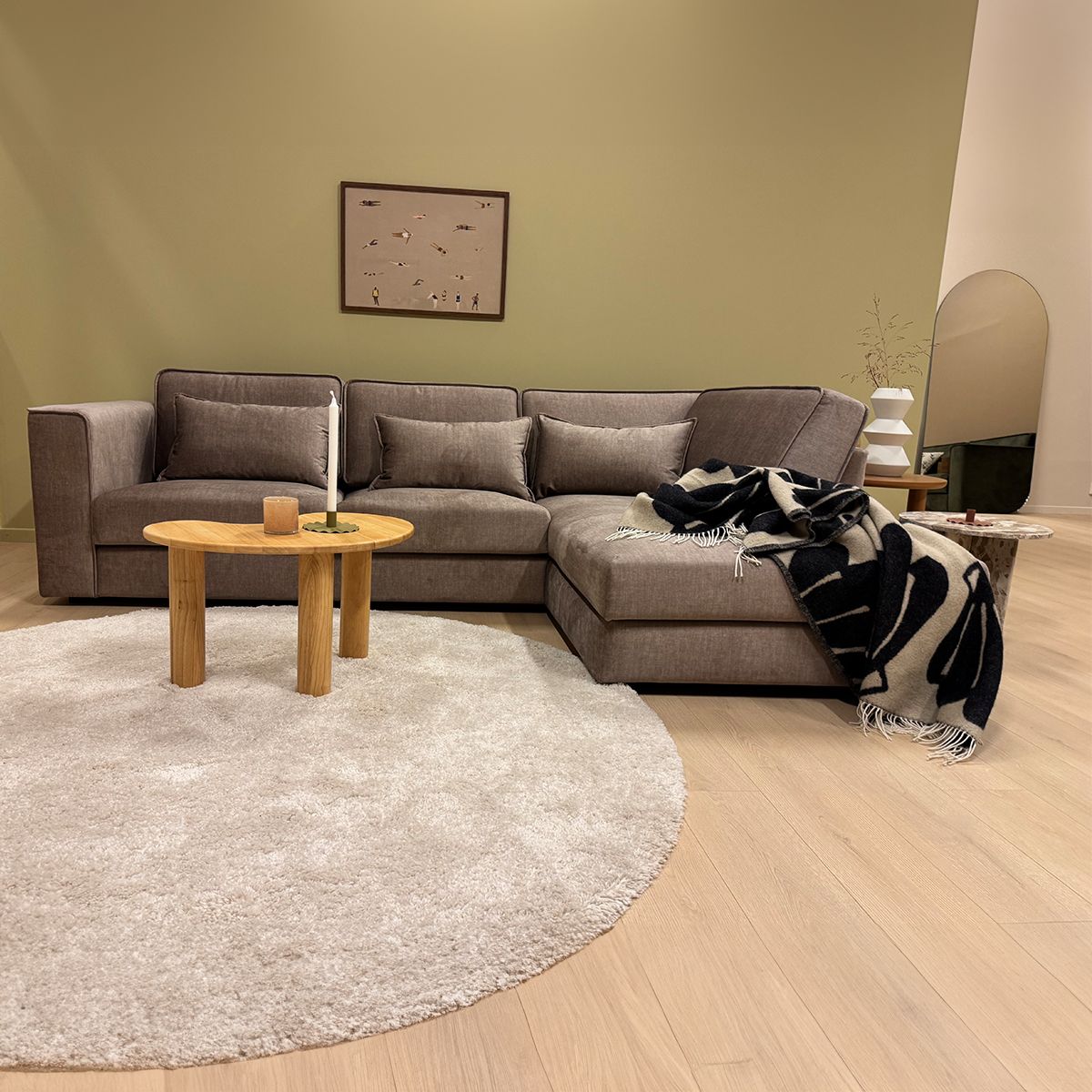 Orlando 3NFC Hjørnesofa 265x182cm Vogue Tekstil