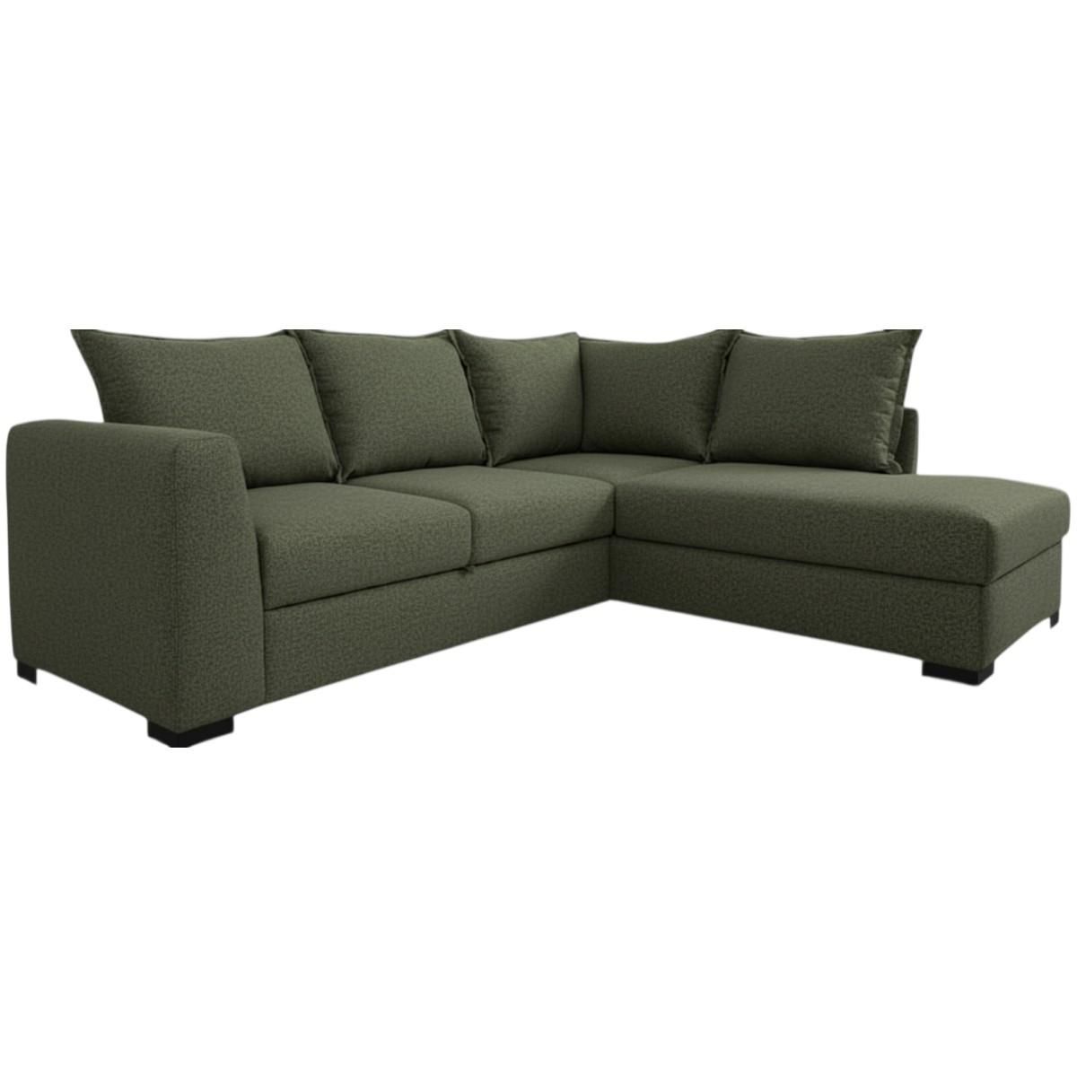 Minchi Hjørnesofa 241cm x 205cm m/åpen ende | Raven tekstil