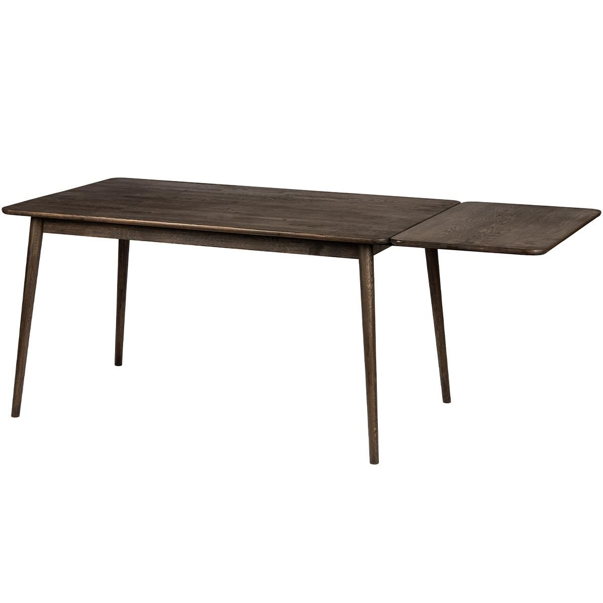 Nyborg ekstra klaff/endeplate 90x50 cm oljet røkt eik