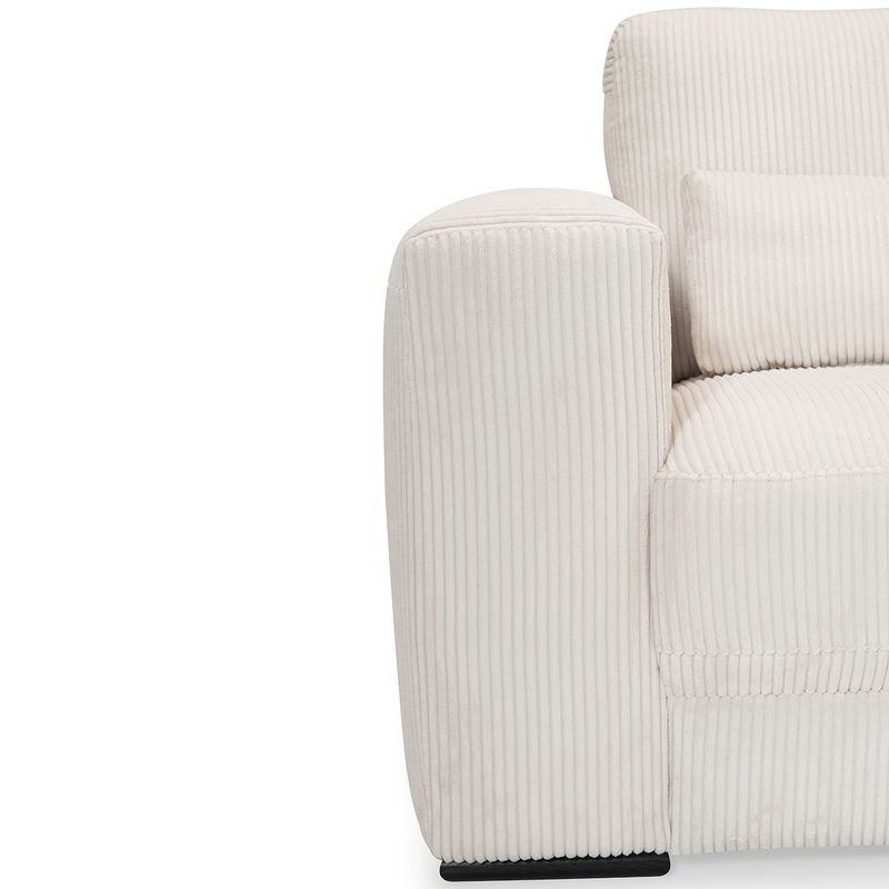 2389 Egholm Modulsofa åpen ende 336cm x 210cm velg Ribcord cordfløyel tekstil