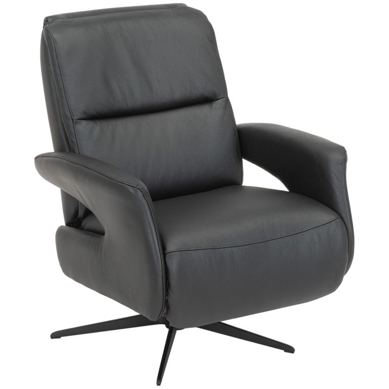 Ease recliner hvilestol med integrert fothviler | Soleda skinn