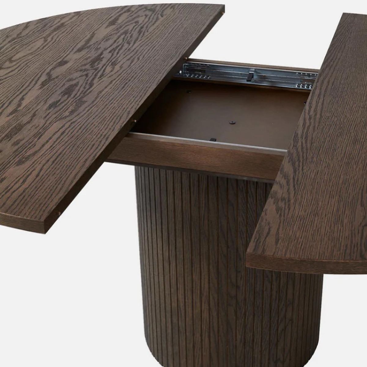 Sophisticate Spisebord 115cm Mocca med 1 stk ileggsplate