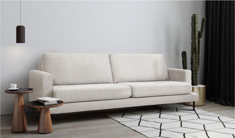 Dodger 3 seter sofa 204cm velg Storm Tekstil