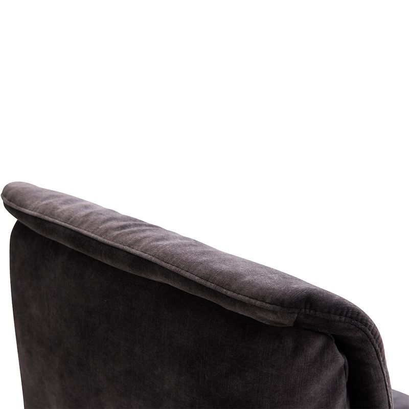 Seven Recliner med integrert fothviler | Adore velur