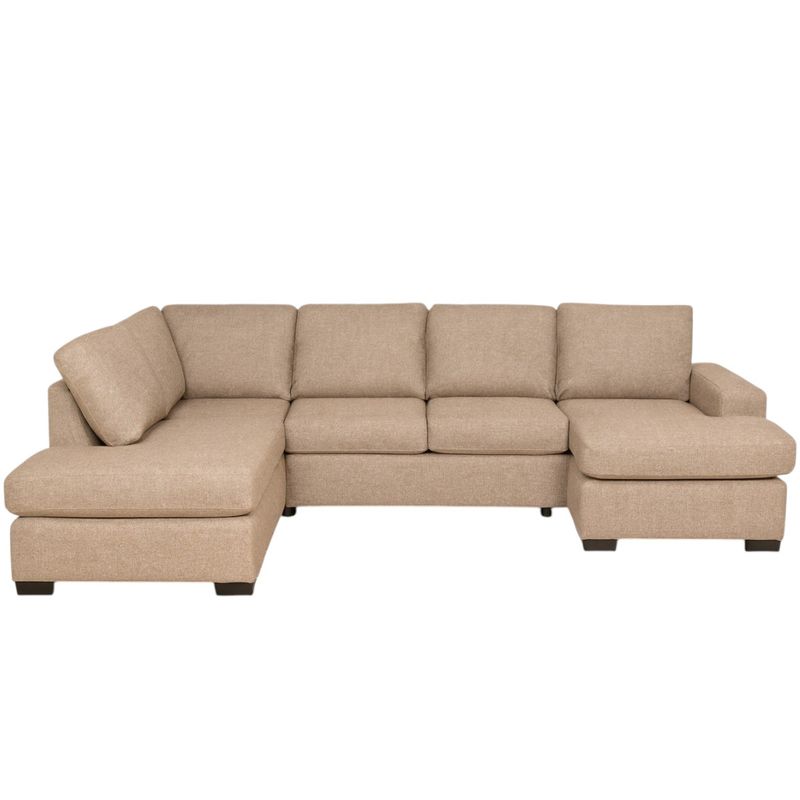 Vega U-hjørnesofa 286x200cm - Storm tekstil