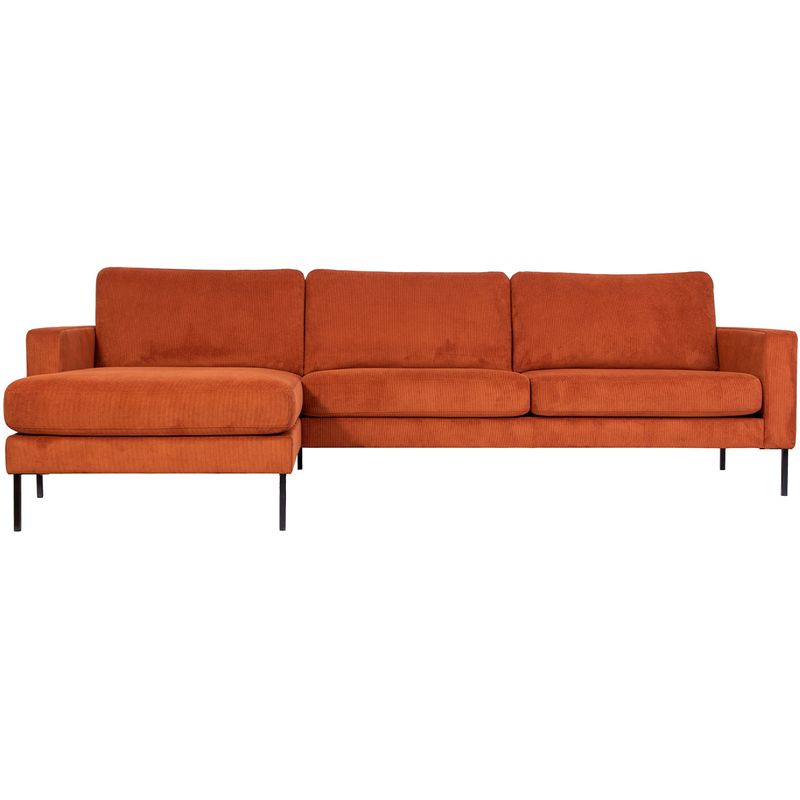 Flint Sjeselong sofa 279x165cm - Velg Fjord cordfløyel