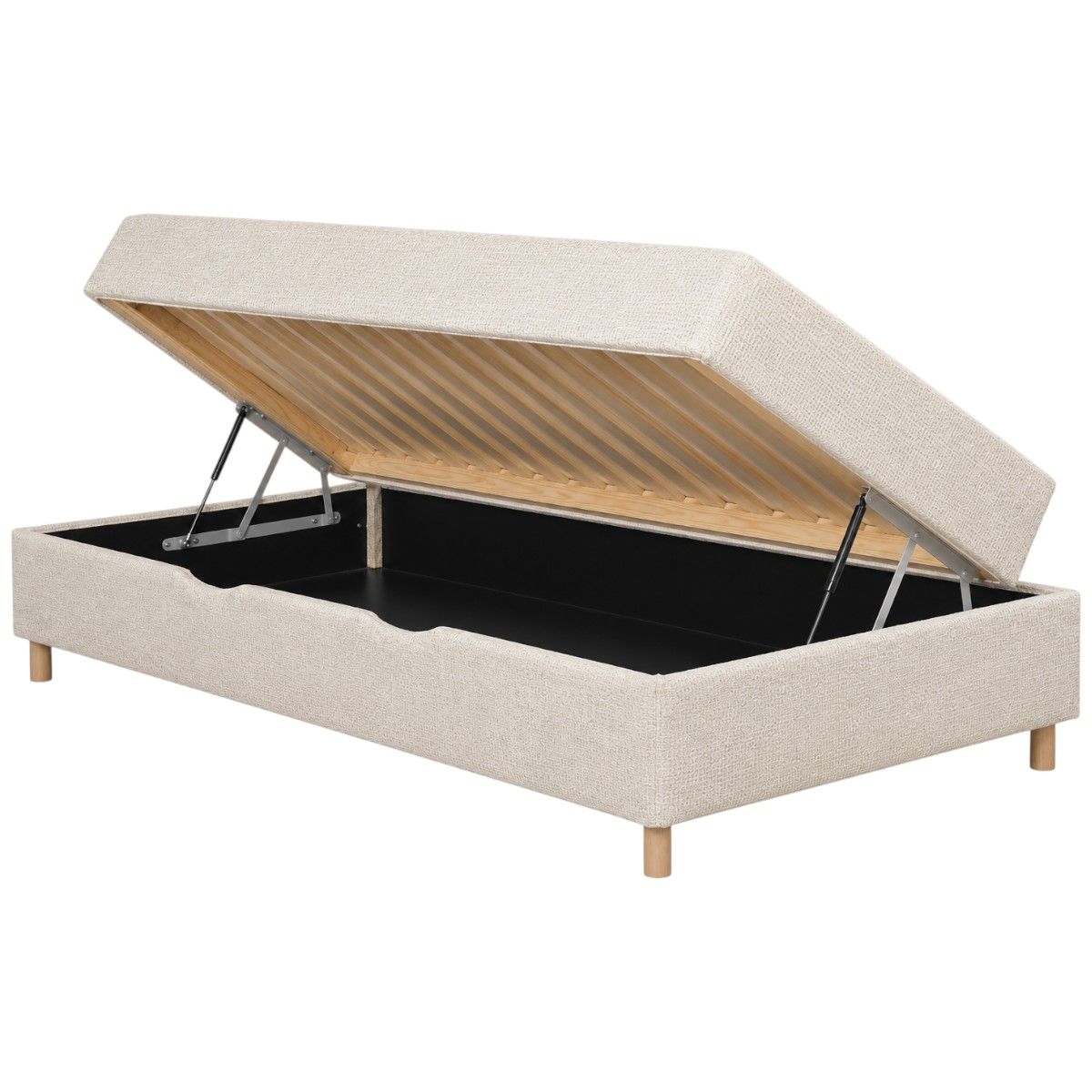 Dvale Vela 120x200 seng med oppbevaring | Cremona tekstil