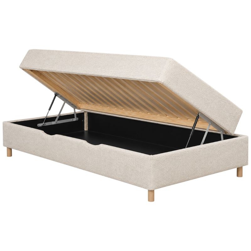 Dvale Vela 120x200 seng med oppbevaring | Cremona tekstil