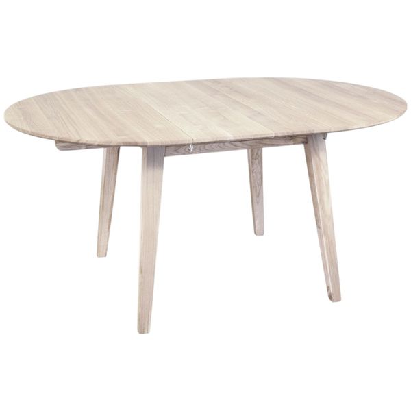 Hovedbilde Genova Spisebord Ø110-160 heltre massiv ...