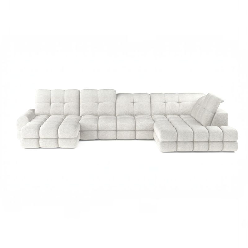 Tollo XL hjørnesofa 400x217 med elektrisk setedybde