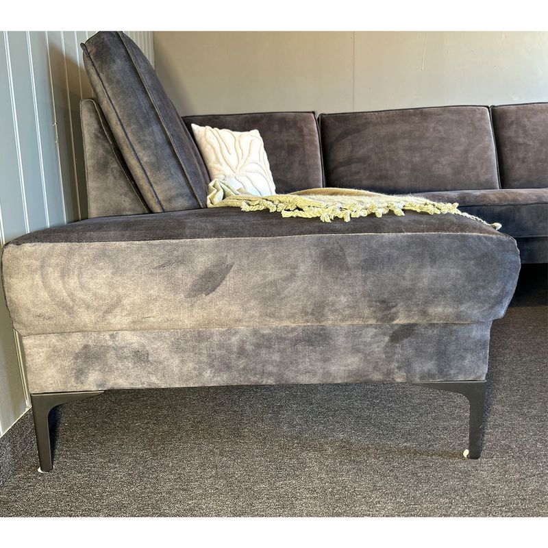 Brussel Hjørnesofa 2538 med åpen ende 294 cm x 210 cm Adore Fuji