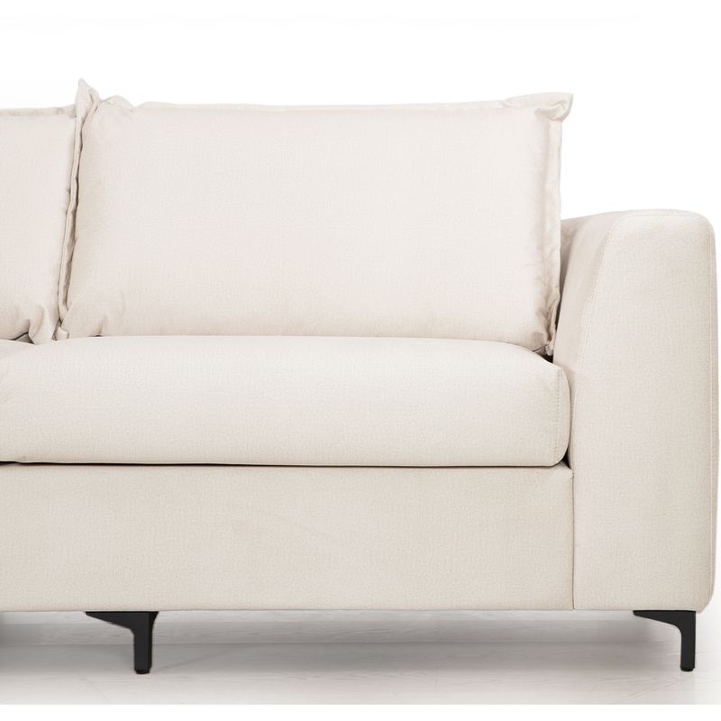 Chill Oppsett 1X sjeselong sofa 316x155cm Monolith velur