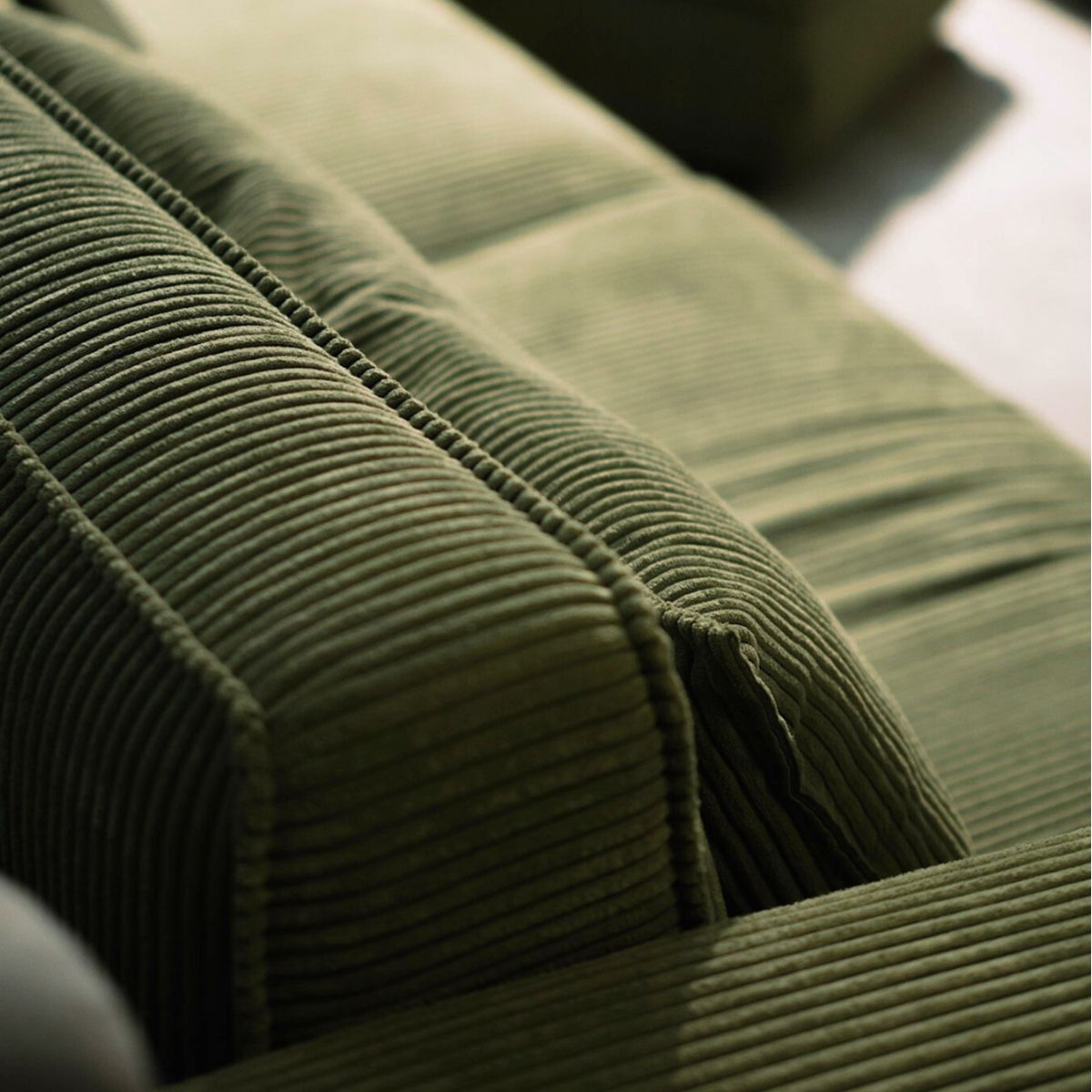 Orlando 3,5 seter sofa 263cm Fjord cordfløyel 