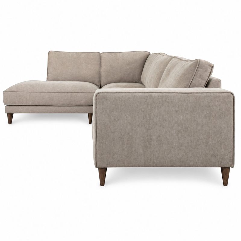 Villa hjørnesofa med åpen ende 295x215 cm | Storm tekstil