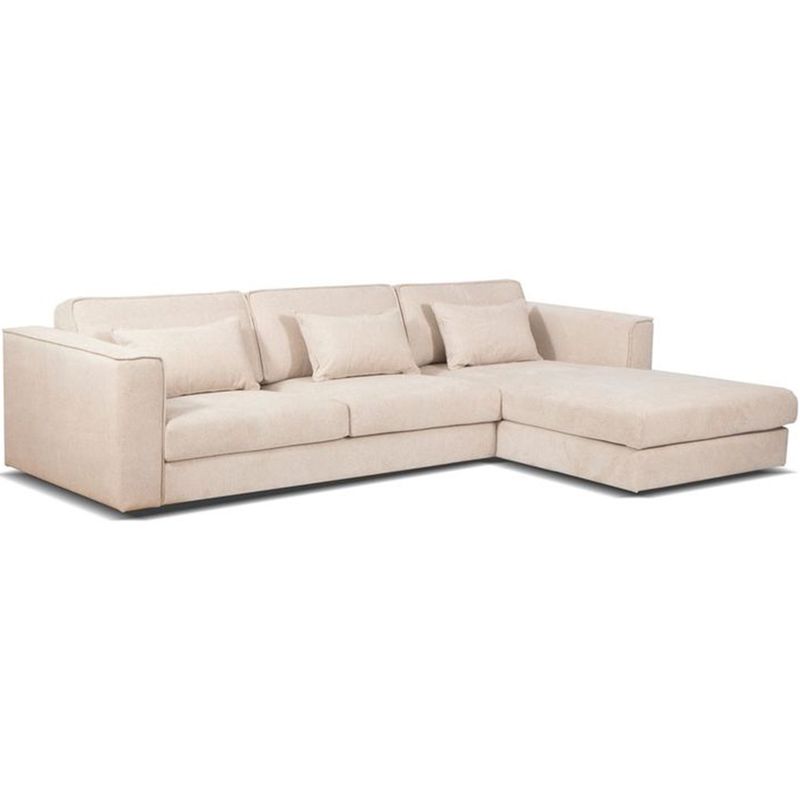 Orlando 3 seter med sjeselong 316 x 195 cm Aragon Tekstil