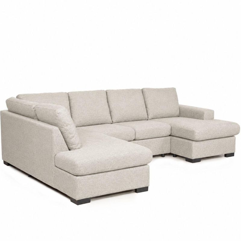 Vega U-hjørnesofa 286x200 cm | velg blant 28 farger