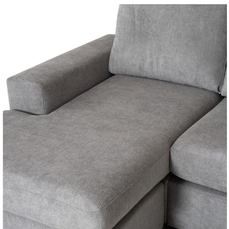 Vega Stor U-hjørnesofa vendbar 286x286cm - Storm tekstil